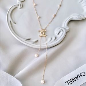 Authentic Chanel re-purposed long necklace